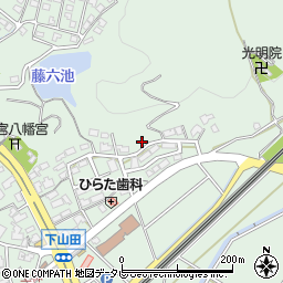 福岡県糟屋郡久山町山田1822周辺の地図
