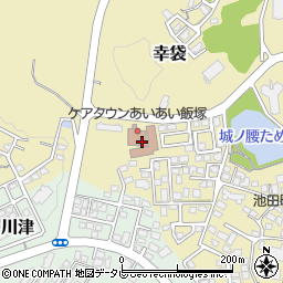 ケアタウンあいあい飯塚周辺の地図