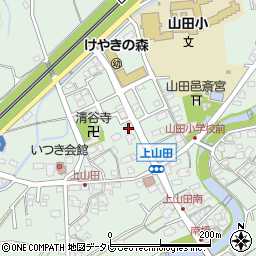 福岡県糟屋郡久山町山田3103周辺の地図