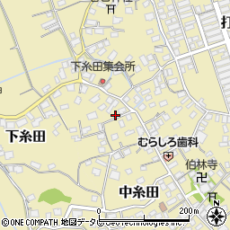 福岡県田川郡糸田町2454周辺の地図