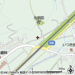 福岡県糟屋郡久山町山田571周辺の地図
