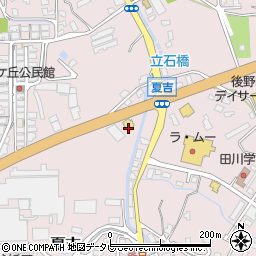 とんかつ浜かつ田川夏吉店周辺の地図