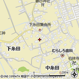 福岡県田川郡糸田町2457周辺の地図