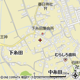 福岡県田川郡糸田町2458周辺の地図
