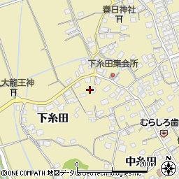 福岡県田川郡糸田町2462周辺の地図