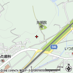 福岡県糟屋郡久山町山田569周辺の地図
