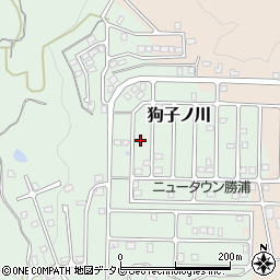和歌山県東牟婁郡那智勝浦町狗子ノ川155周辺の地図