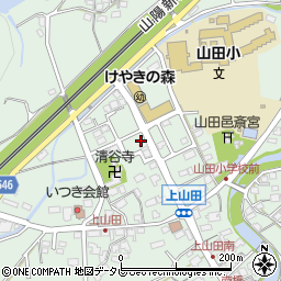 福岡県糟屋郡久山町山田3109周辺の地図
