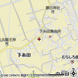 福岡県田川郡糸田町2460周辺の地図