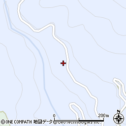 高知県香美市香北町有瀬871周辺の地図