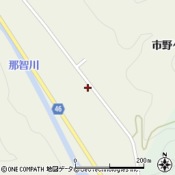 和歌山県東牟婁郡那智勝浦町市野々2428周辺の地図
