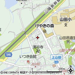 福岡県糟屋郡久山町山田610-9周辺の地図