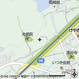 福岡県糟屋郡久山町山田580周辺の地図