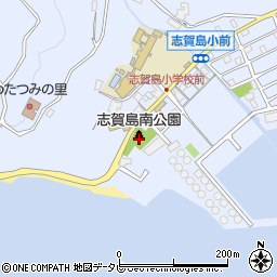 志賀島南公園周辺の地図