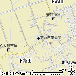 福岡県田川郡糸田町2566周辺の地図