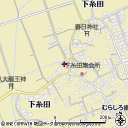 福岡県田川郡糸田町2568周辺の地図