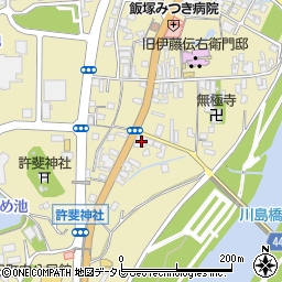 福岡県飯塚市幸袋262周辺の地図