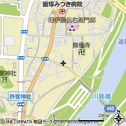 福岡県飯塚市幸袋349-3周辺の地図