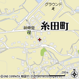福岡県田川郡糸田町1387周辺の地図