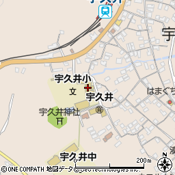 那智勝浦町立宇久井小学校周辺の地図