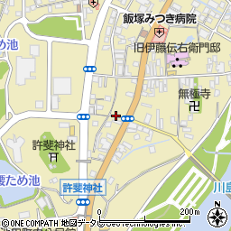 福岡県飯塚市幸袋245周辺の地図