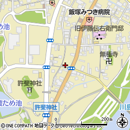 福岡県飯塚市幸袋247周辺の地図