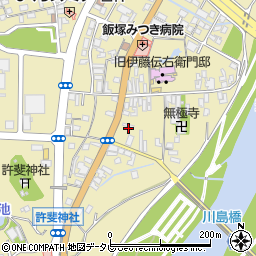 福岡県飯塚市幸袋256周辺の地図