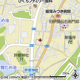 福岡県飯塚市幸袋207周辺の地図