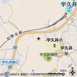 和歌山県東牟婁郡那智勝浦町宇久井周辺の地図