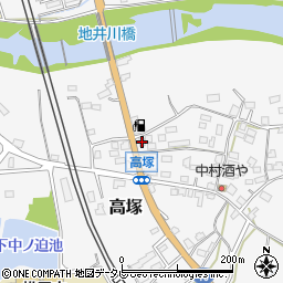 高塚荘周辺の地図