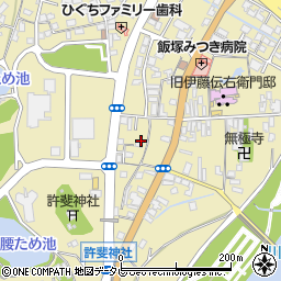 福岡県飯塚市幸袋206周辺の地図