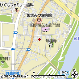 福岡県飯塚市幸袋348周辺の地図
