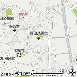 相田八幡宮周辺の地図
