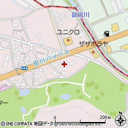 セブンイレブン田川バイパスみそぎ店周辺の地図