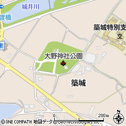 大野神社公園周辺の地図