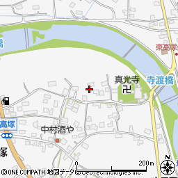 福岡県築上町（築上郡）高塚周辺の地図