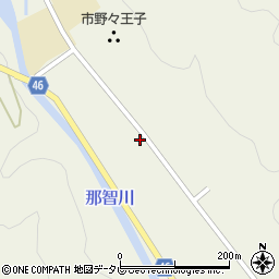 和歌山県東牟婁郡那智勝浦町市野々2512周辺の地図
