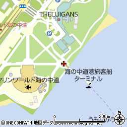 海の中道港旅客船ターミナル（安田産業汽船）周辺の地図