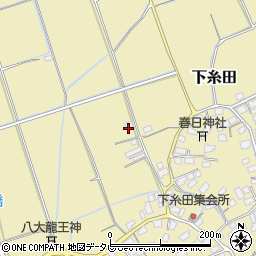 福岡県田川郡糸田町2587周辺の地図
