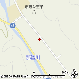 和歌山県東牟婁郡那智勝浦町市野々2511周辺の地図