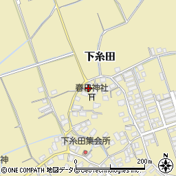 福岡県田川郡糸田町2991周辺の地図