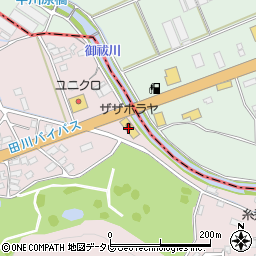 ザザホラヤ田川店周辺の地図