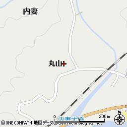 徳島県海部郡牟岐町内妻丸山周辺の地図