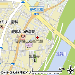 福岡県飯塚市幸袋22周辺の地図