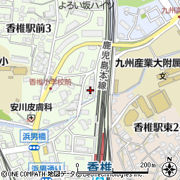 ＪＲ九州博多保線区香椎管理室周辺の地図