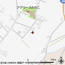 福岡県京都郡みやこ町豊津2106-8周辺の地図