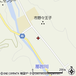 和歌山県東牟婁郡那智勝浦町市野々2548周辺の地図