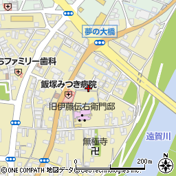 福岡県飯塚市幸袋119周辺の地図