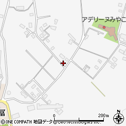 福岡県京都郡みやこ町豊津2041周辺の地図