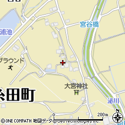 福岡県田川郡糸田町1447周辺の地図